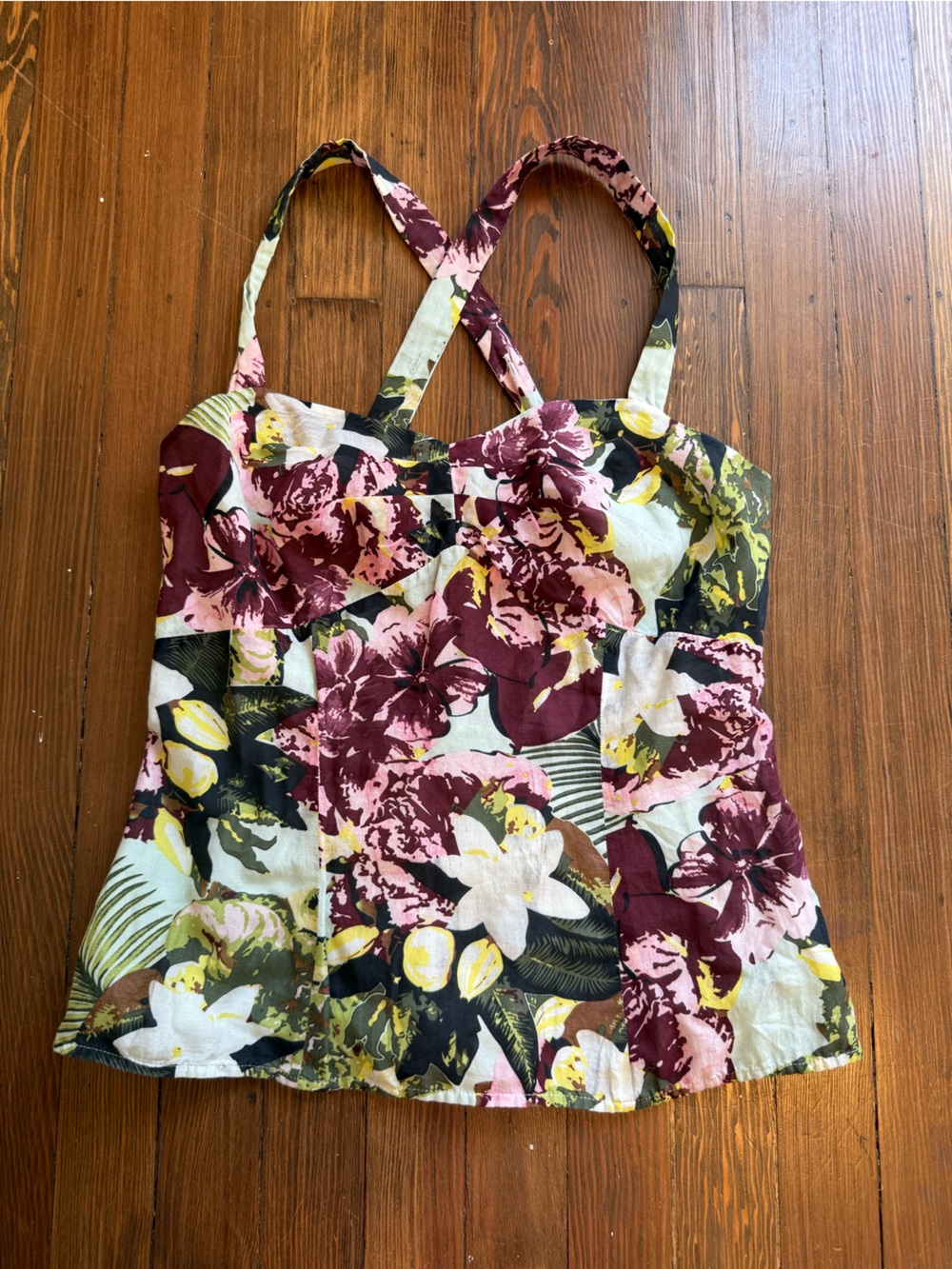 CAbi Floral Sleeveless Camisole - Picture 4 of 8